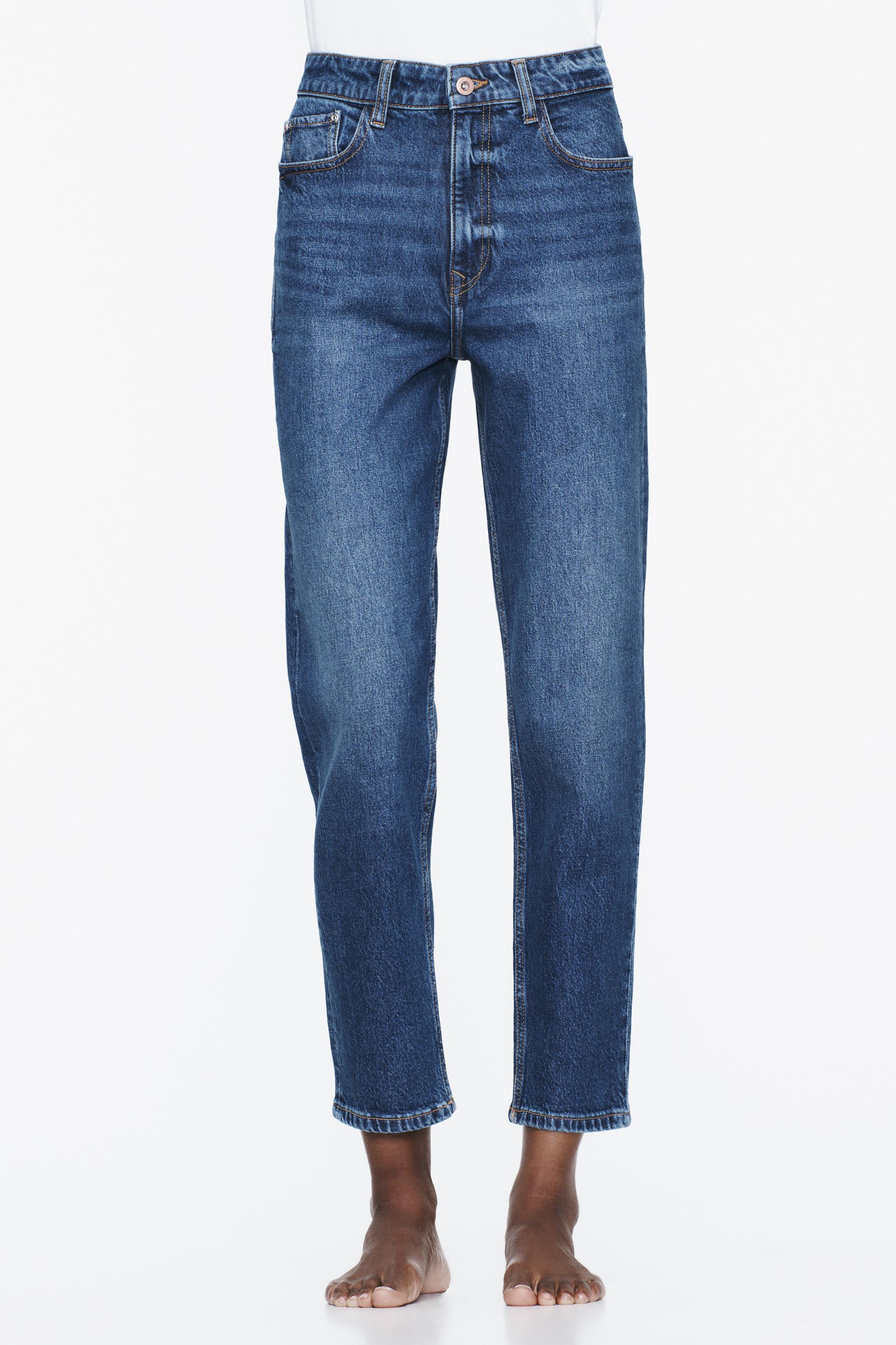 Mom fit zara store jeans