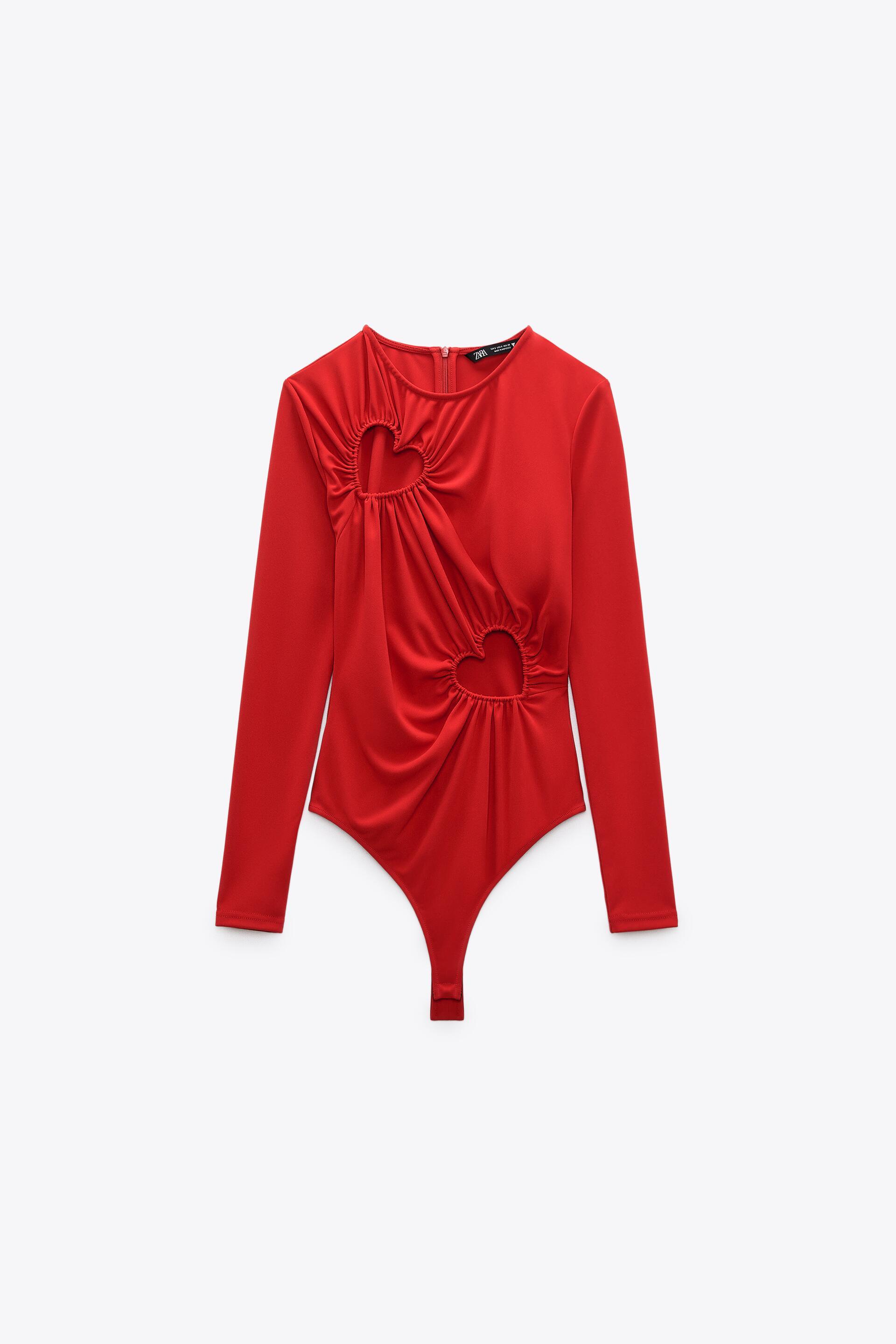 NWT selling Zara Red Heart Bodysuit