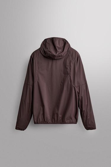 TECHNICAL WIND-RESISTANT JACKET — Eggplant 2