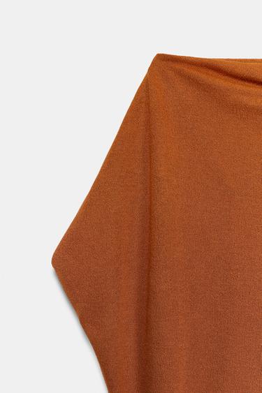 RUSTIC BANDEAU TOP - Ochre by Zara - Image 8