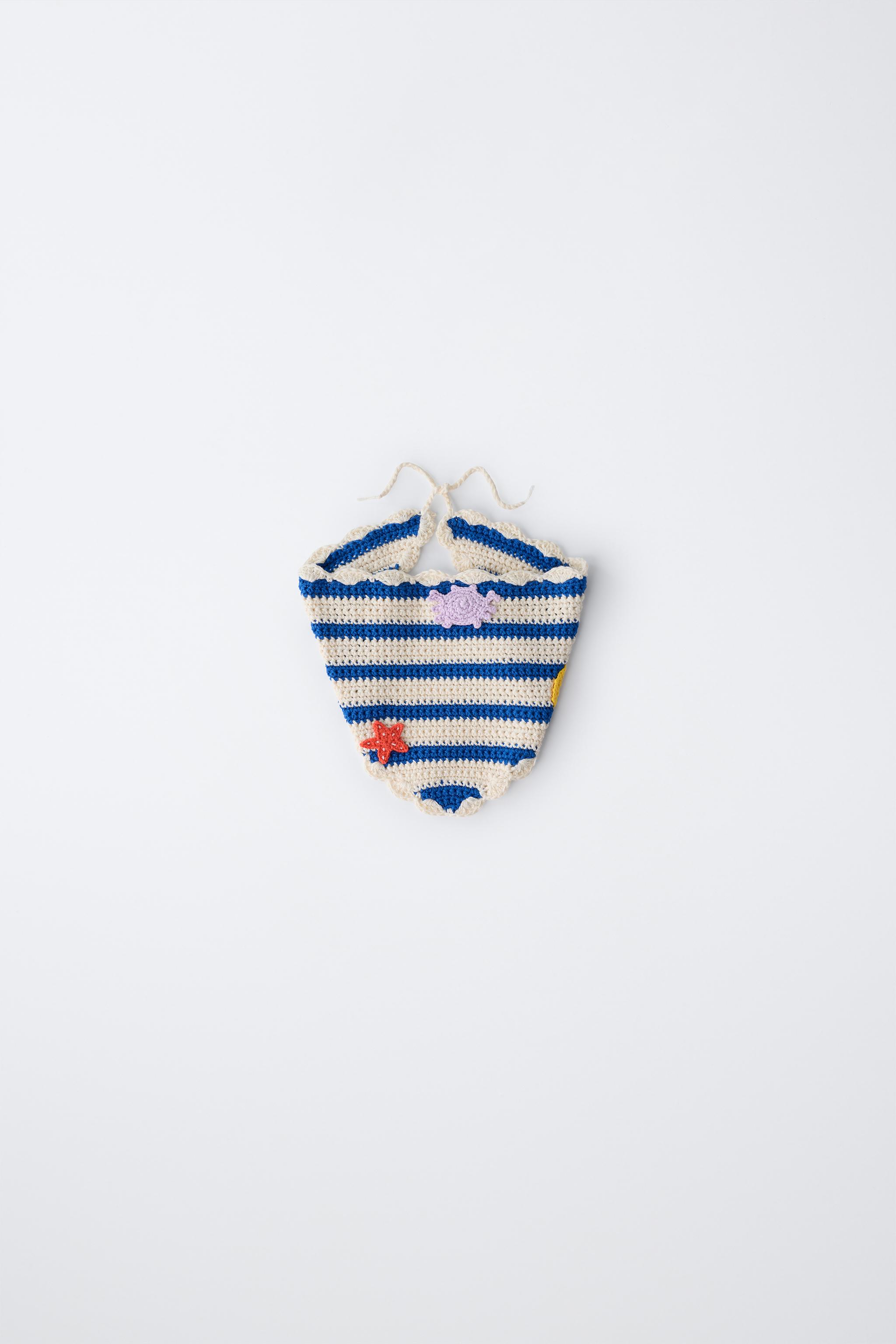 BANDANA EN MAILLE TEXTURÉE CASA LAWA X ZARA KIDS