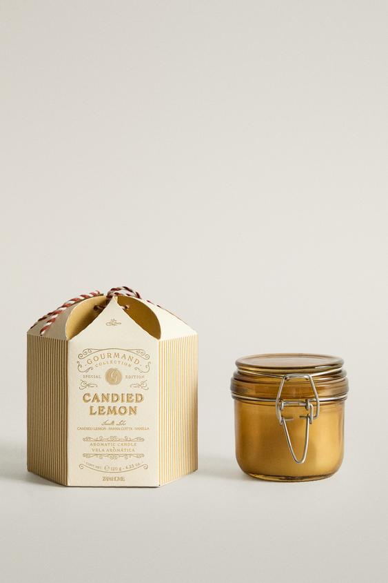 (120 G) Αρωματικο κερι CANDIED LEMON - Λεμονί του Zara - Εικόνα 0