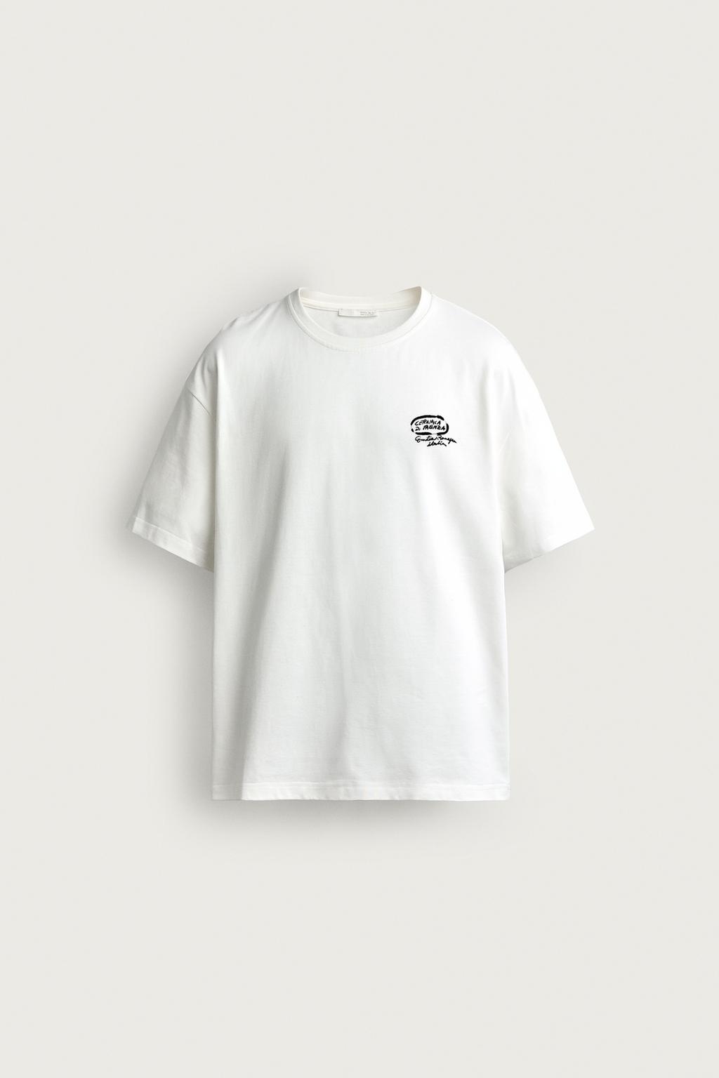 RELAXED FIT CERAMIC PRINT T-SHIRT
