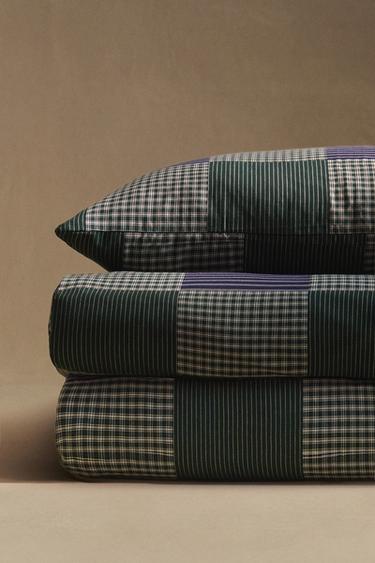 Zaras PÅSLAKAN I BOMULL MED PATCHWORK-DESIGN FÖR BARN - Flerfärgad