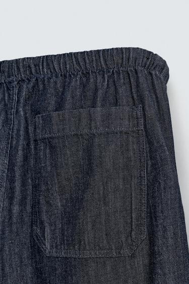 RELAXED FIT JOGGER JEANS - Indigo by Zara - Image 9