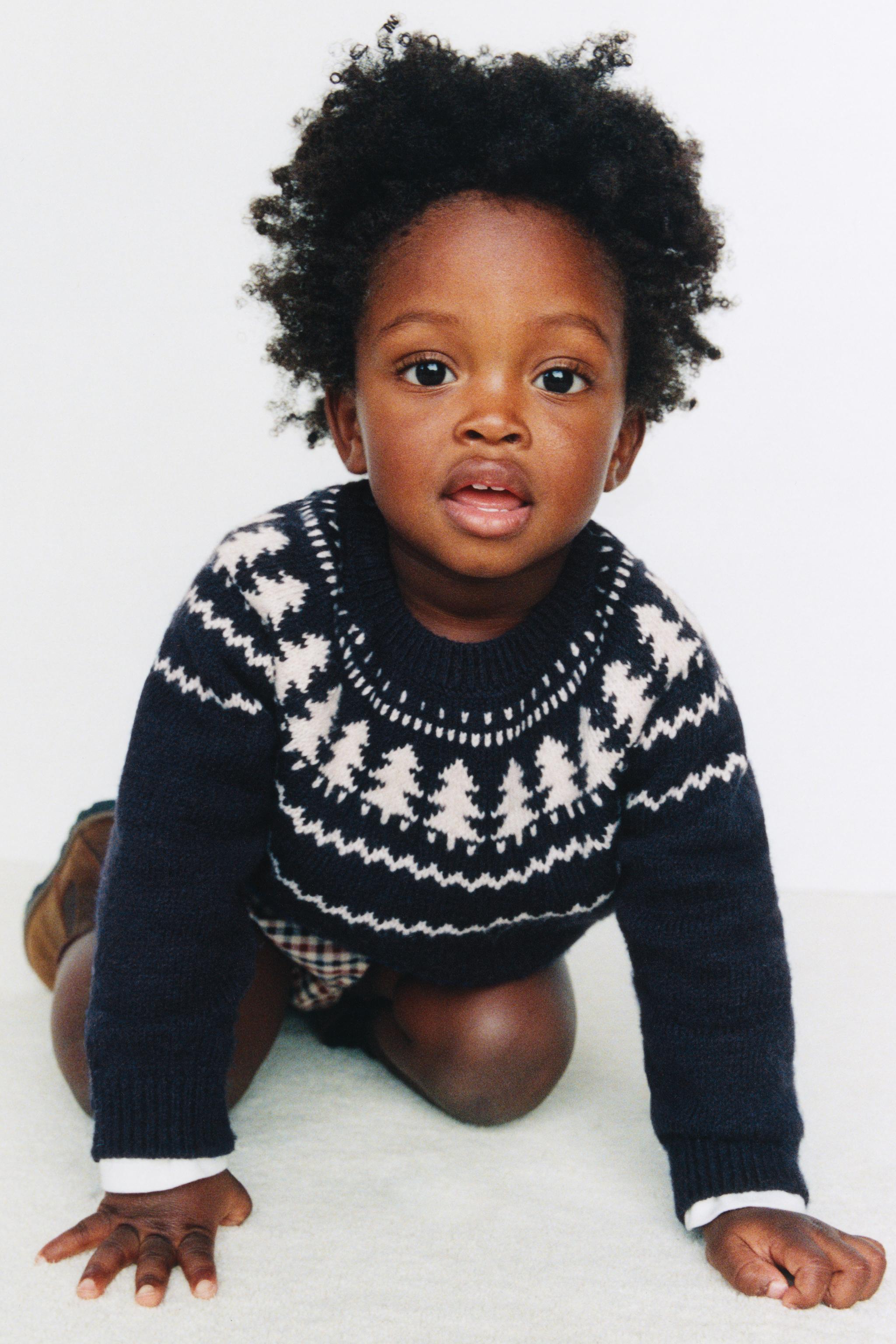 TREE JACQUARD KNIT JUMPER