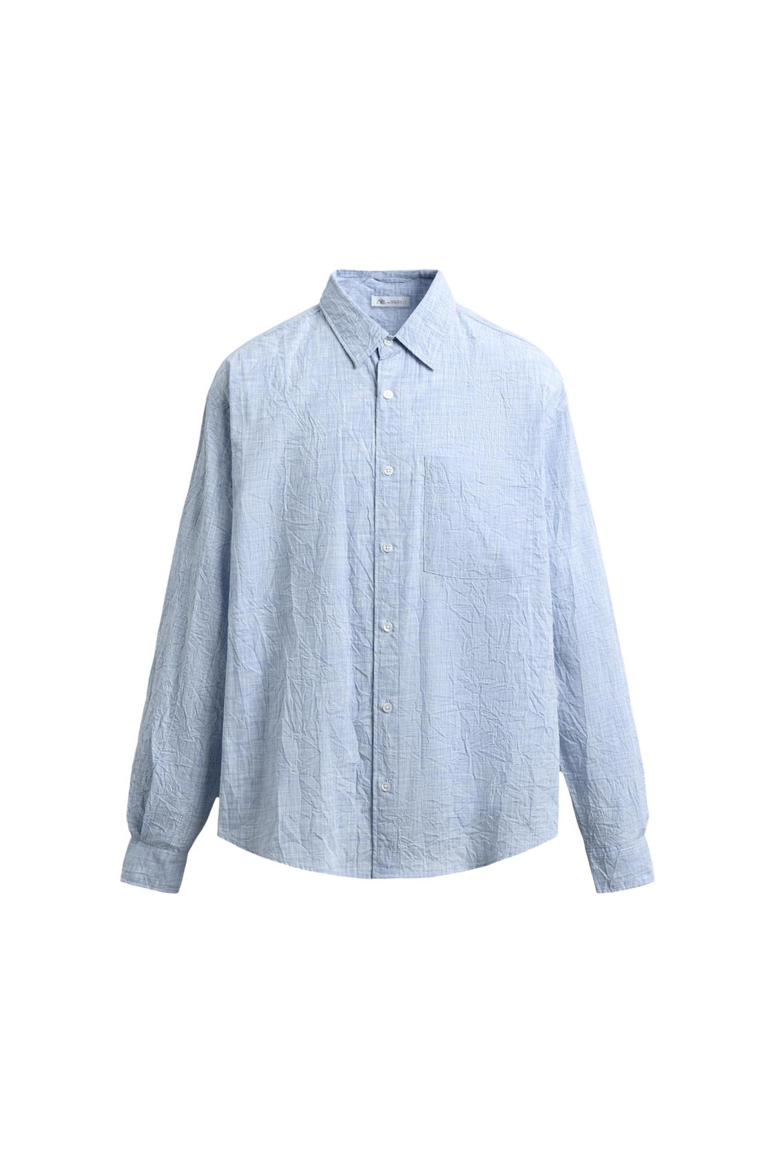 CAMISA RAYAS EFECTO ARRUGADO - Image 6