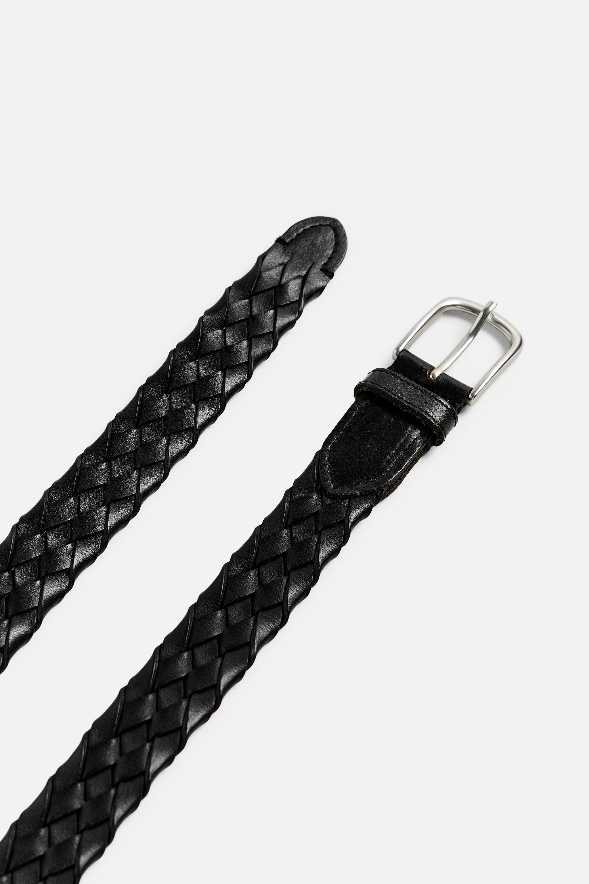 theory(セオリー) / ベルト/レザー/BLK/メンズ/Braided Leather