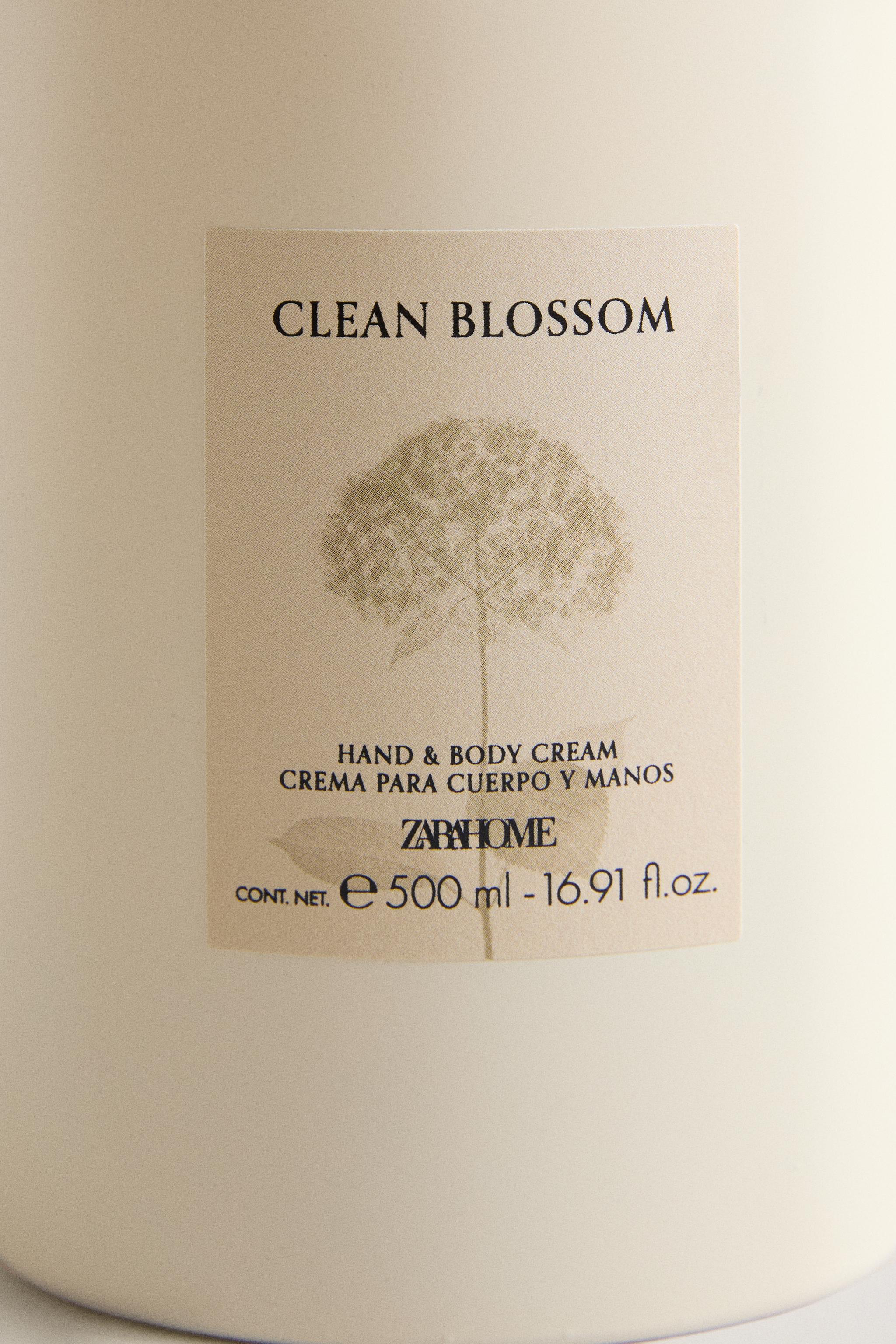 (500 ML) CLEAN BLOSSOM HAND AND BODY CREAM