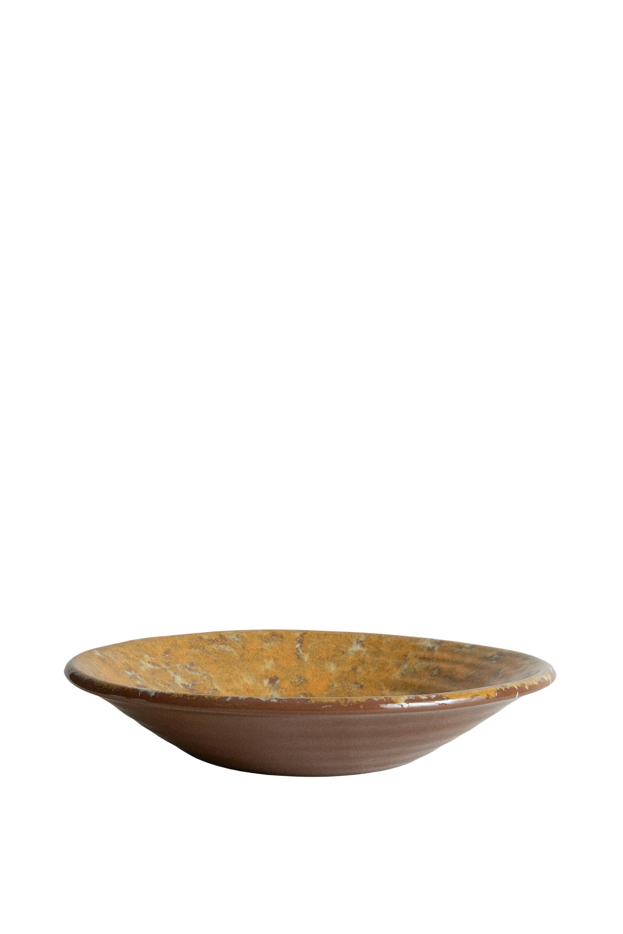ZARA  大型プレート 皿 4枚セット LARGE TERRACOTTA SERVING DISH - Mustard | ZARA United States