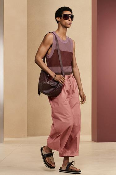 LTHR SHLDR BG 14 - Bordeaux de Zara - Image 1