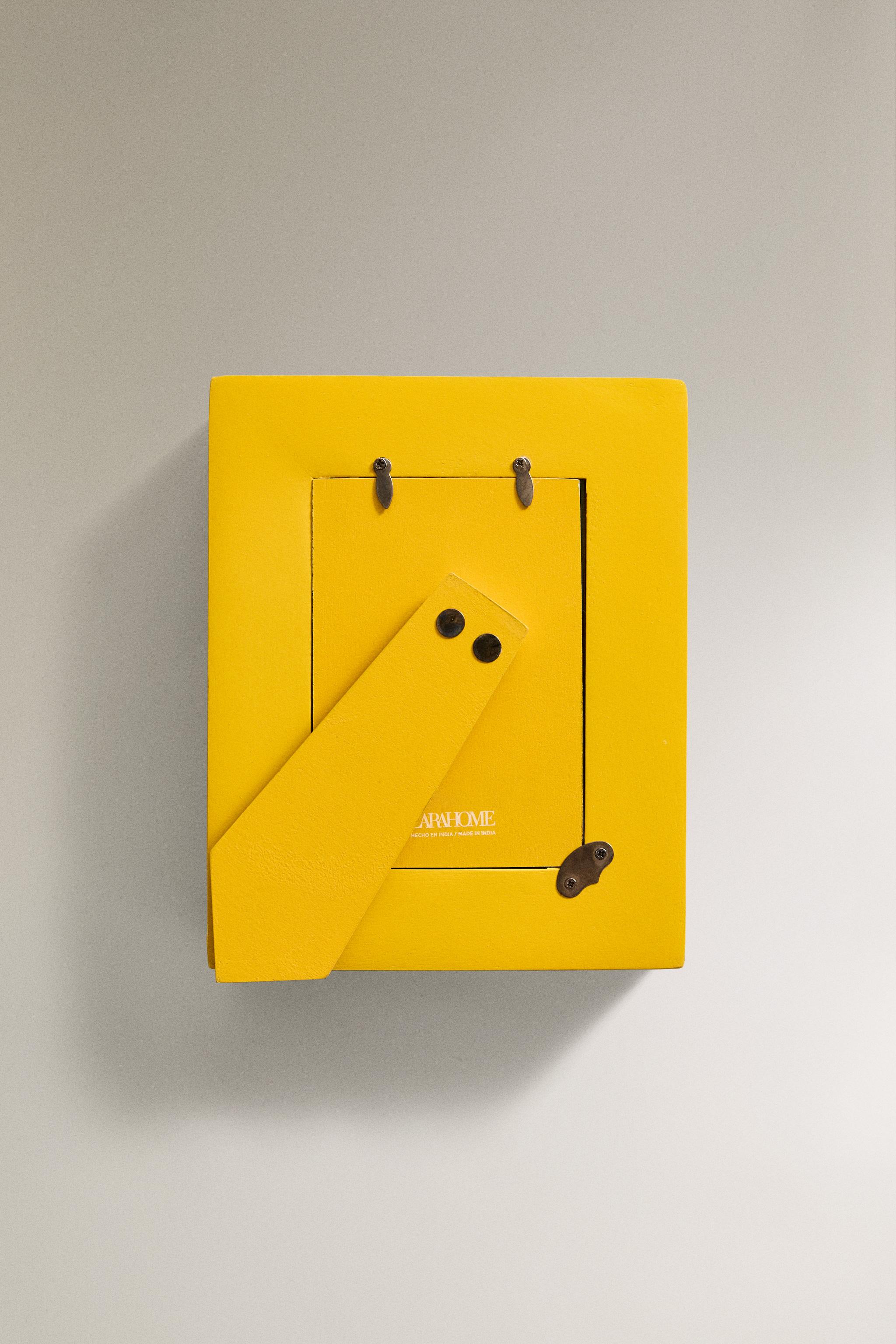 FOTORAHMEN AUS HOCHGLANZ-HOLZ X COLLAGERIE