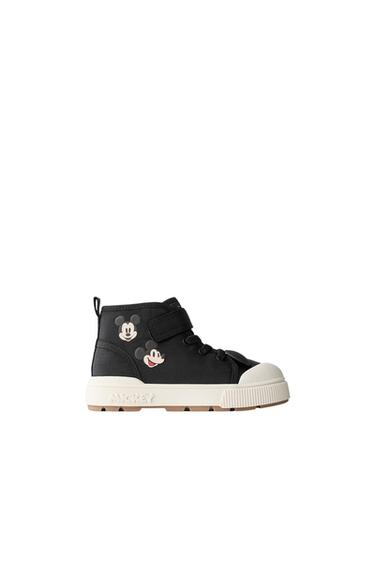 MICKEY MOUSE © DISNEY HIGH-TOP SNEAKERS - Black by Zara - Image 0
