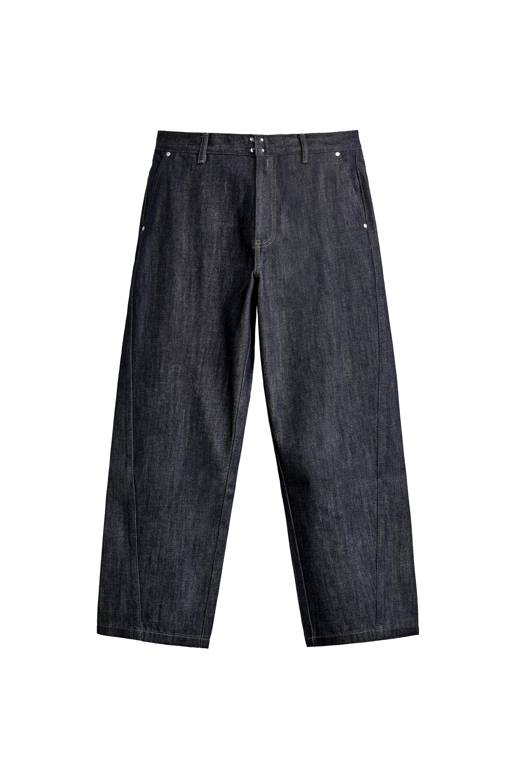 JEANS WIDE FIT CIERRE GANCHO METÁLICO