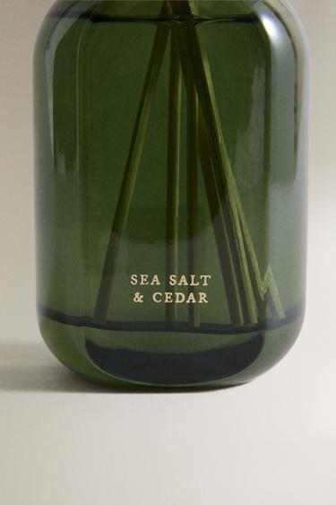 (185 ML) DIFFUSEUR À BÂTONNETS SEA SALT & CEDAR - MIDNIGHT BLUE de Zara - Image 2