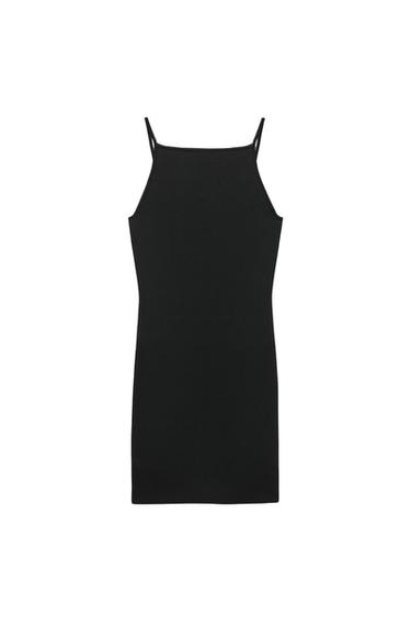 KNIT MINI DRESS