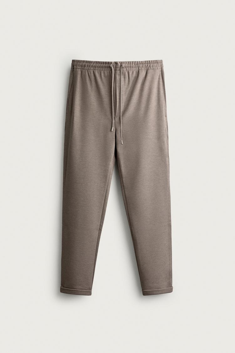 Pantalones jogger de cintura fácil cuidado 7