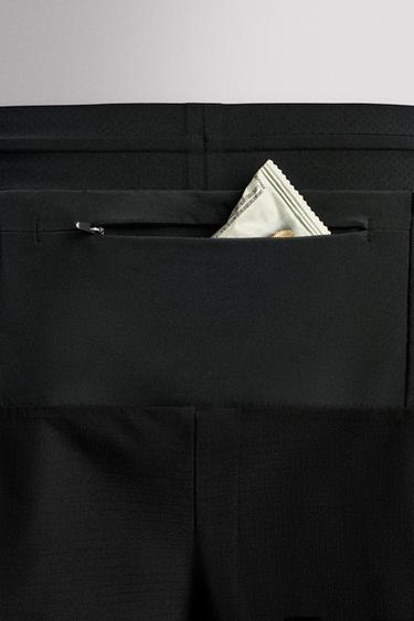 SHORT DE RUNNING COLOR BLOCK 5" - Noir de Zara - Image 10