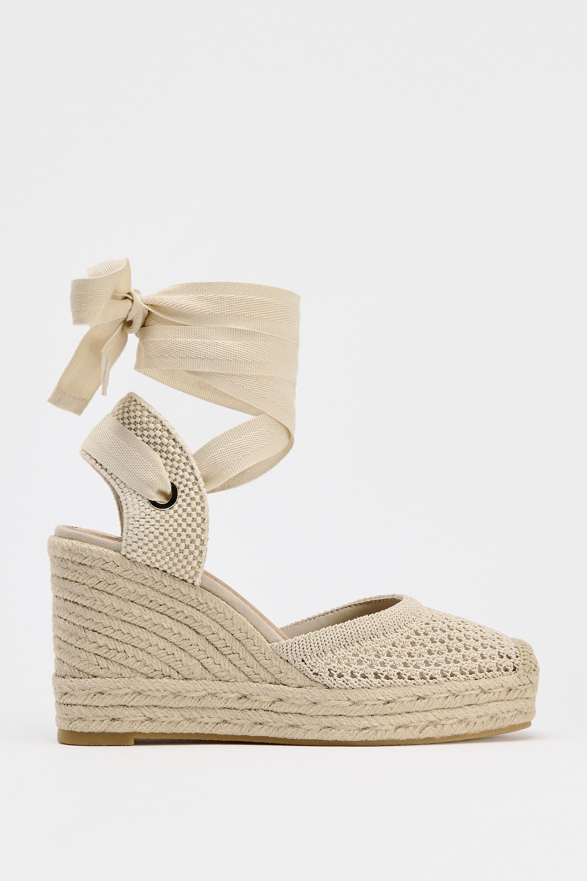 Zapatos CuÃ±as Esparto Zara Mujer Baratas Zapatillas Esparto Mujer