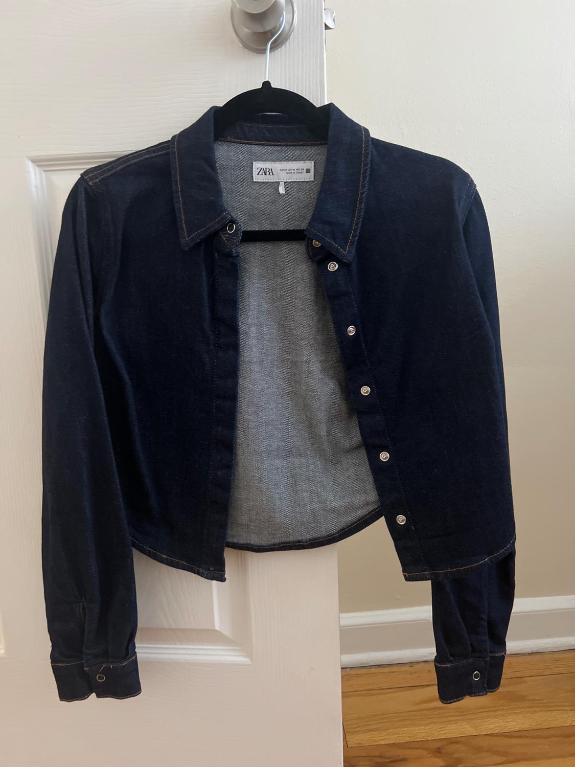 CROPPED Z1975 DENIM SHIRT