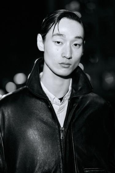 Zara 真皮口袋夾克 - 黑色