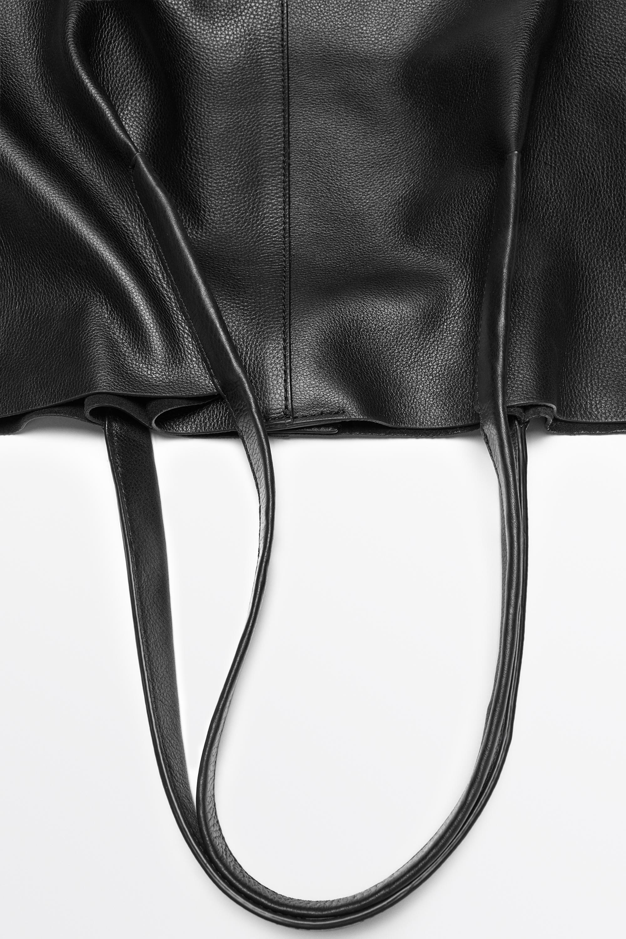 Nappa leather tote bag