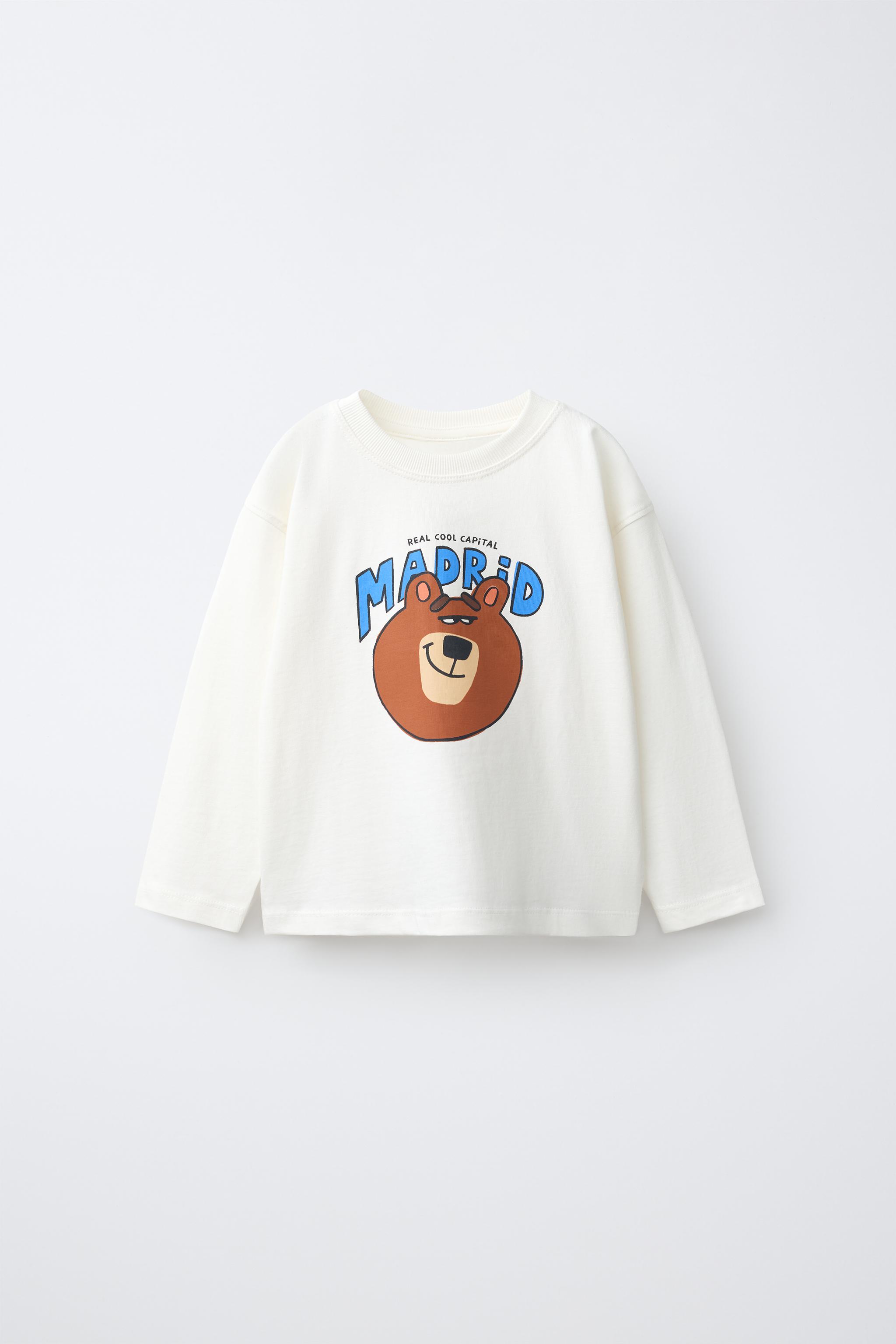 ANIMAL PRINT T-SHIRT — Oyster-white