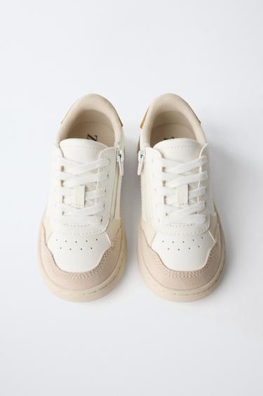 BASKET EN MATIÈRES VARIÉES - Blanc de Zara - Image 4
