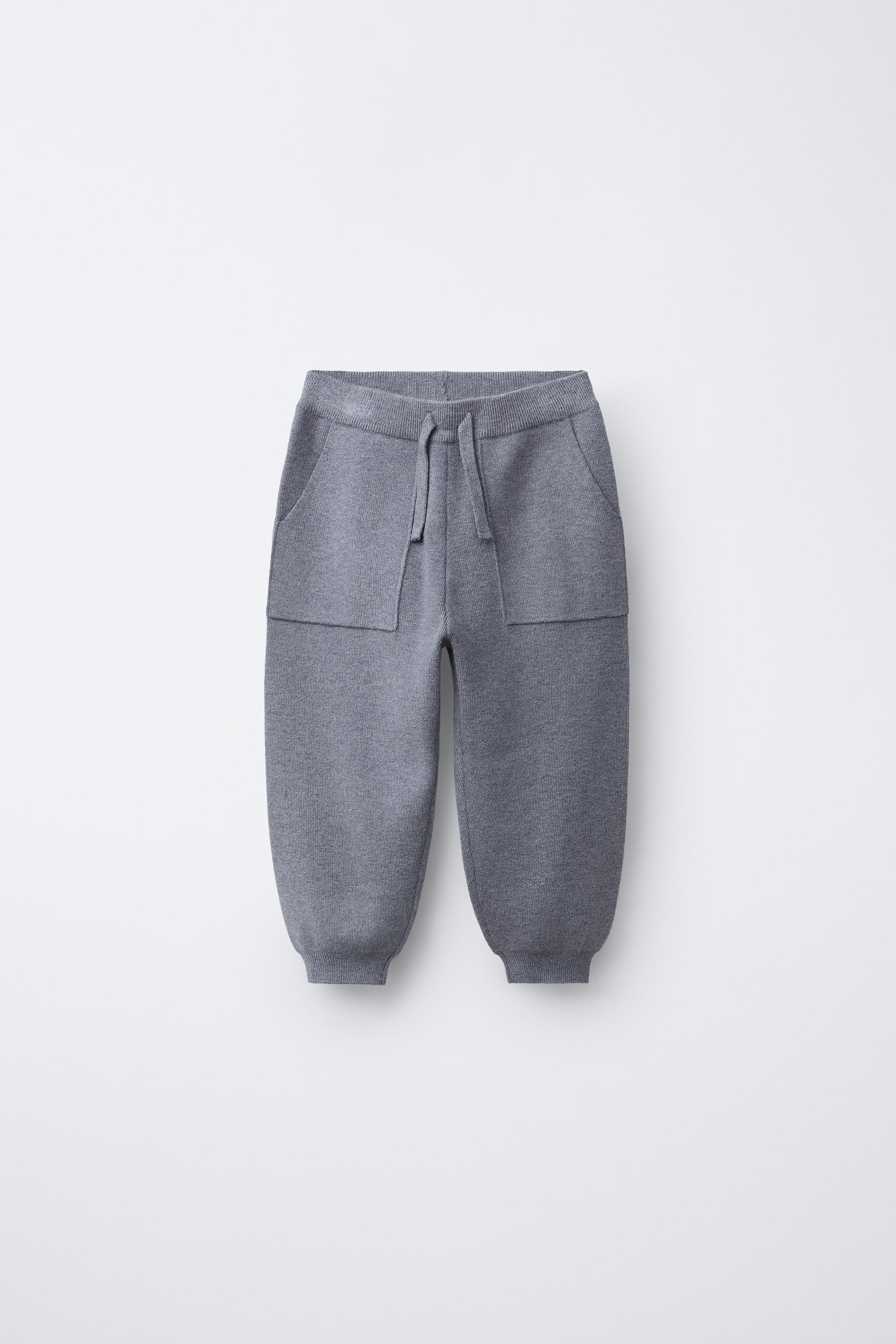 KNIT JOGGING PANTS - Gray marl | ZARA Mexico