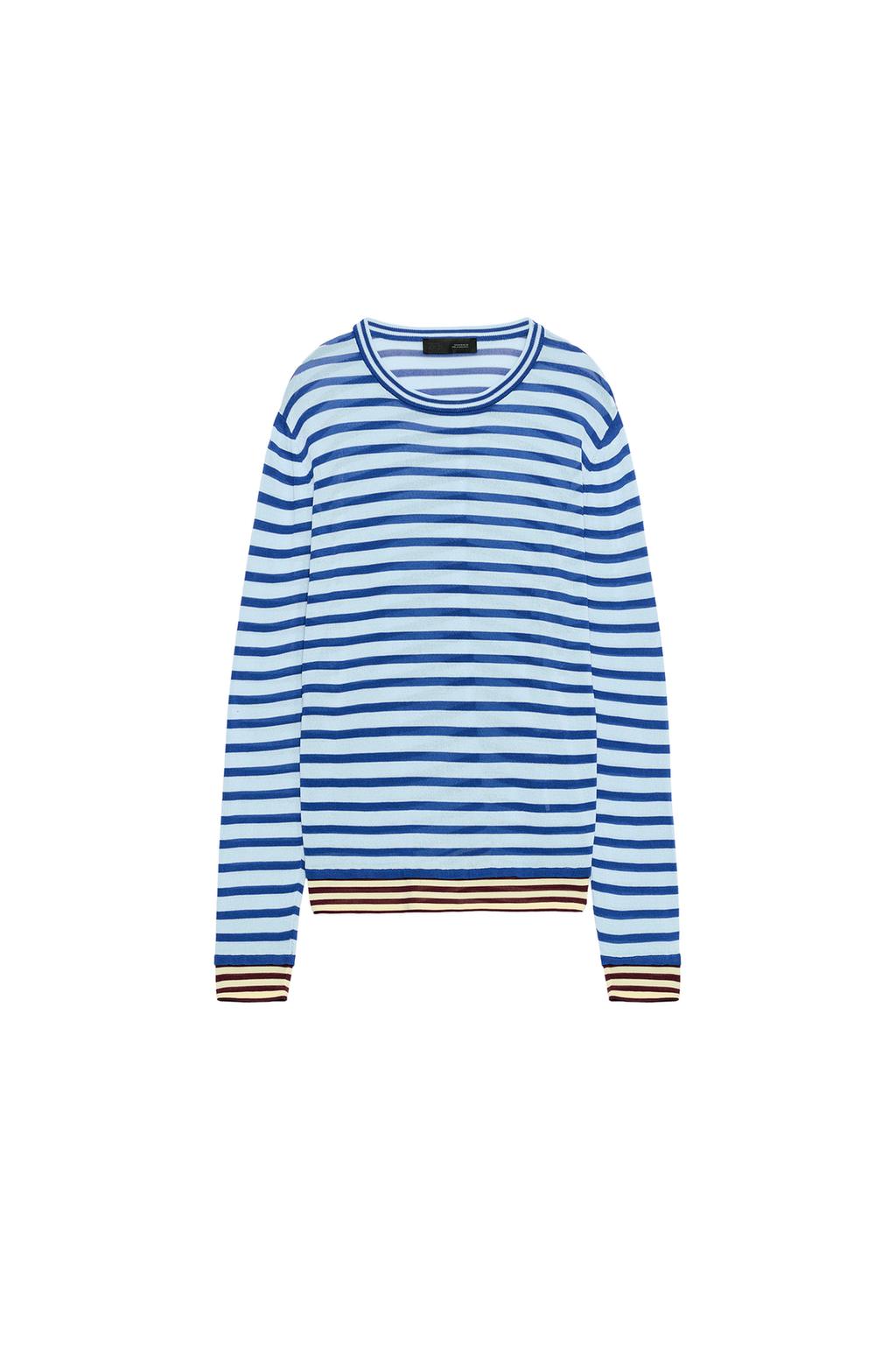 STRIPED KNIT JUMPER - image 3