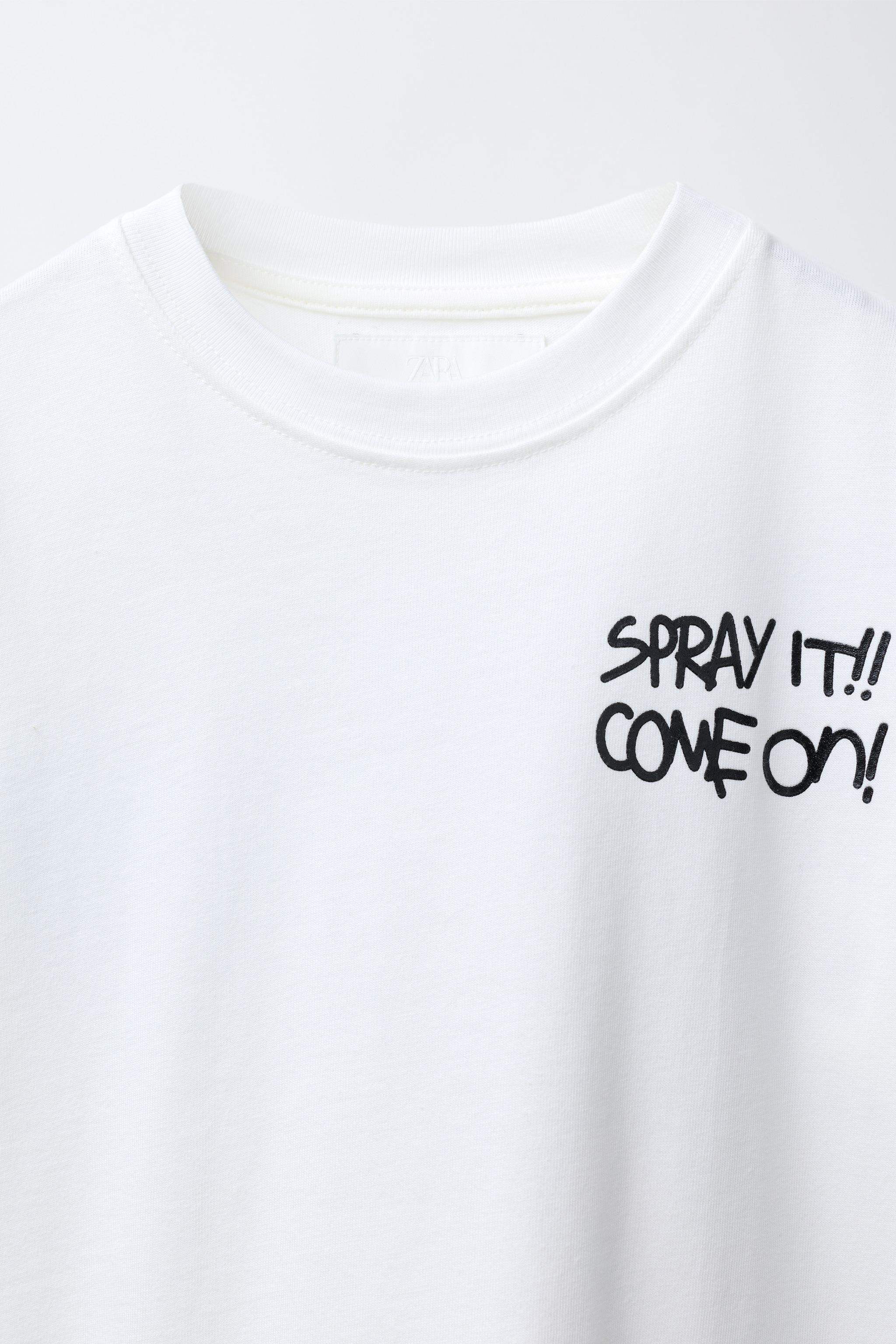 GRAFFITI PRINT T-SHIRT