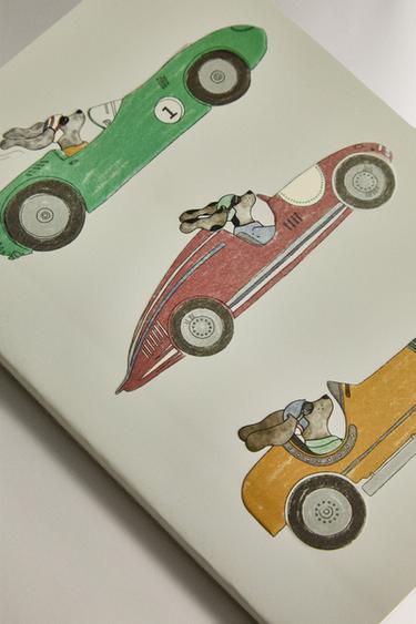 RACING DOG NOTEBOOK (PACK OF 2) - Multicoloured by Zara - Image 3
