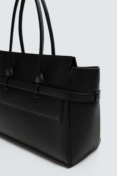 SAC À MAIN CEINTURE - Noir de Zara - Image 5