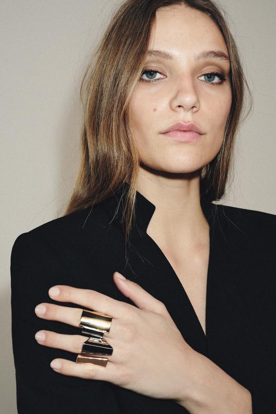 PACK OF COMBINED METAL RINGS from Zara - $29.90