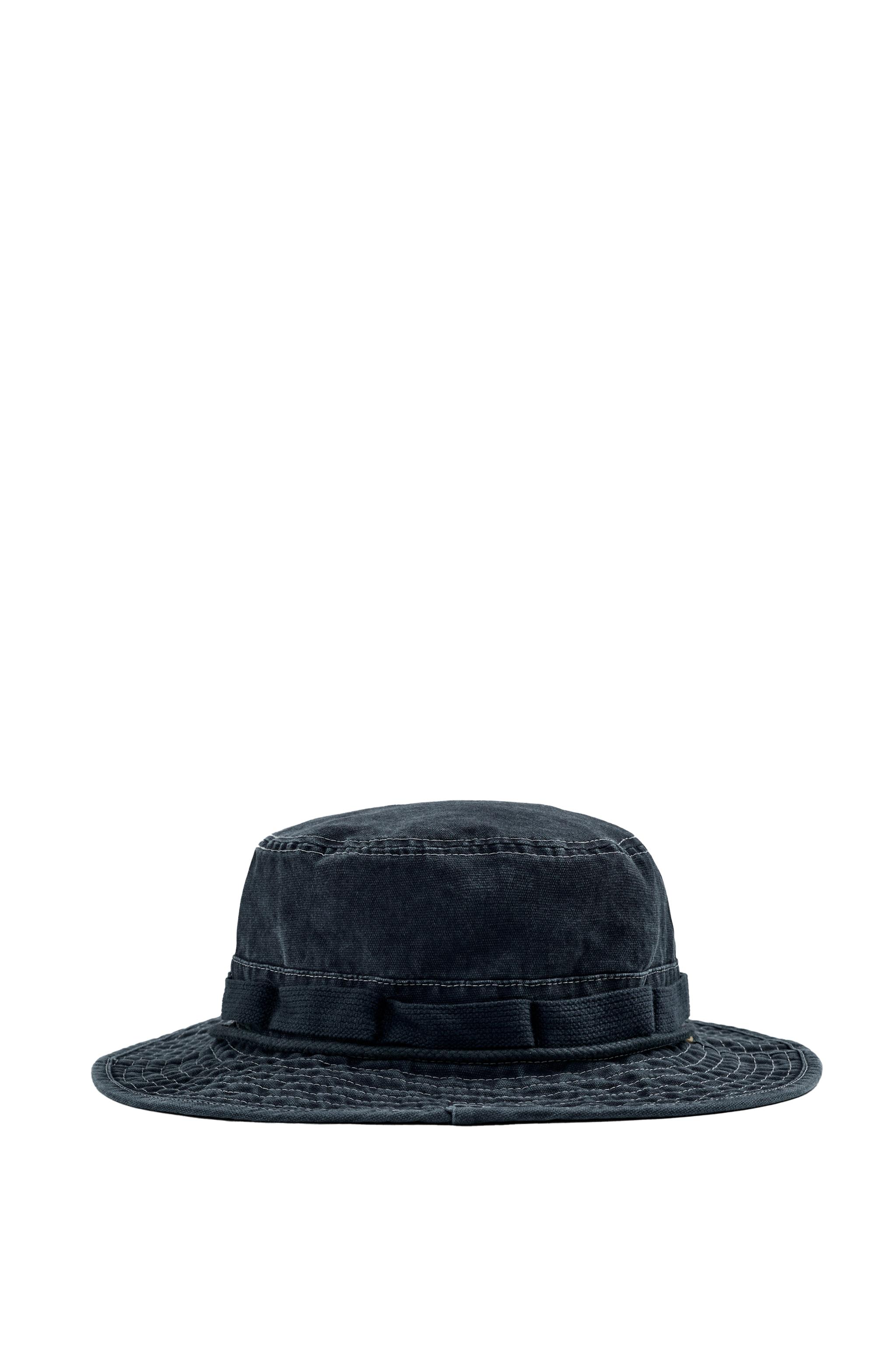 WIDE BRIM BUCKET HAT - Navy blue | ZARA United States