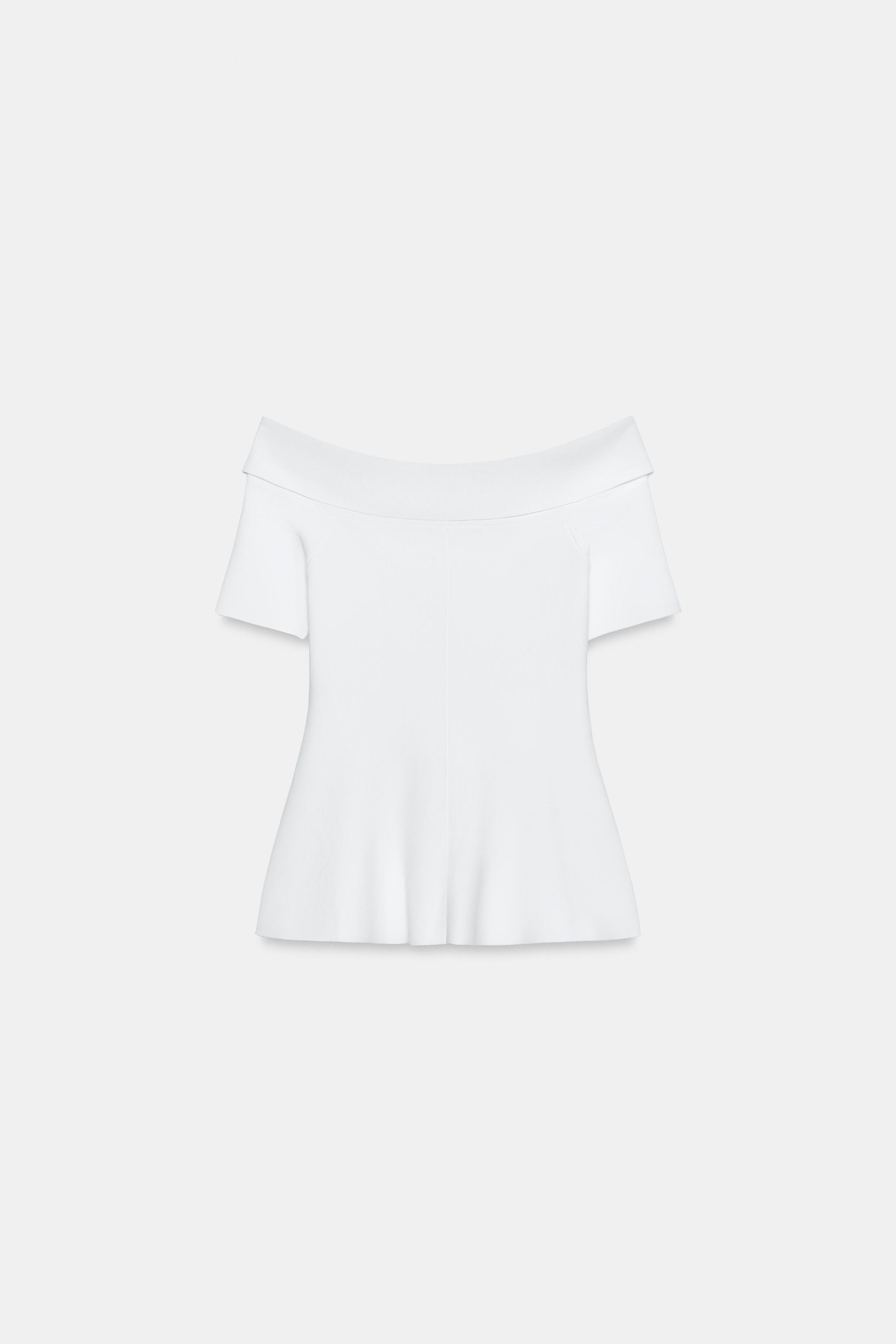 BOAT NECK KNIT TOP