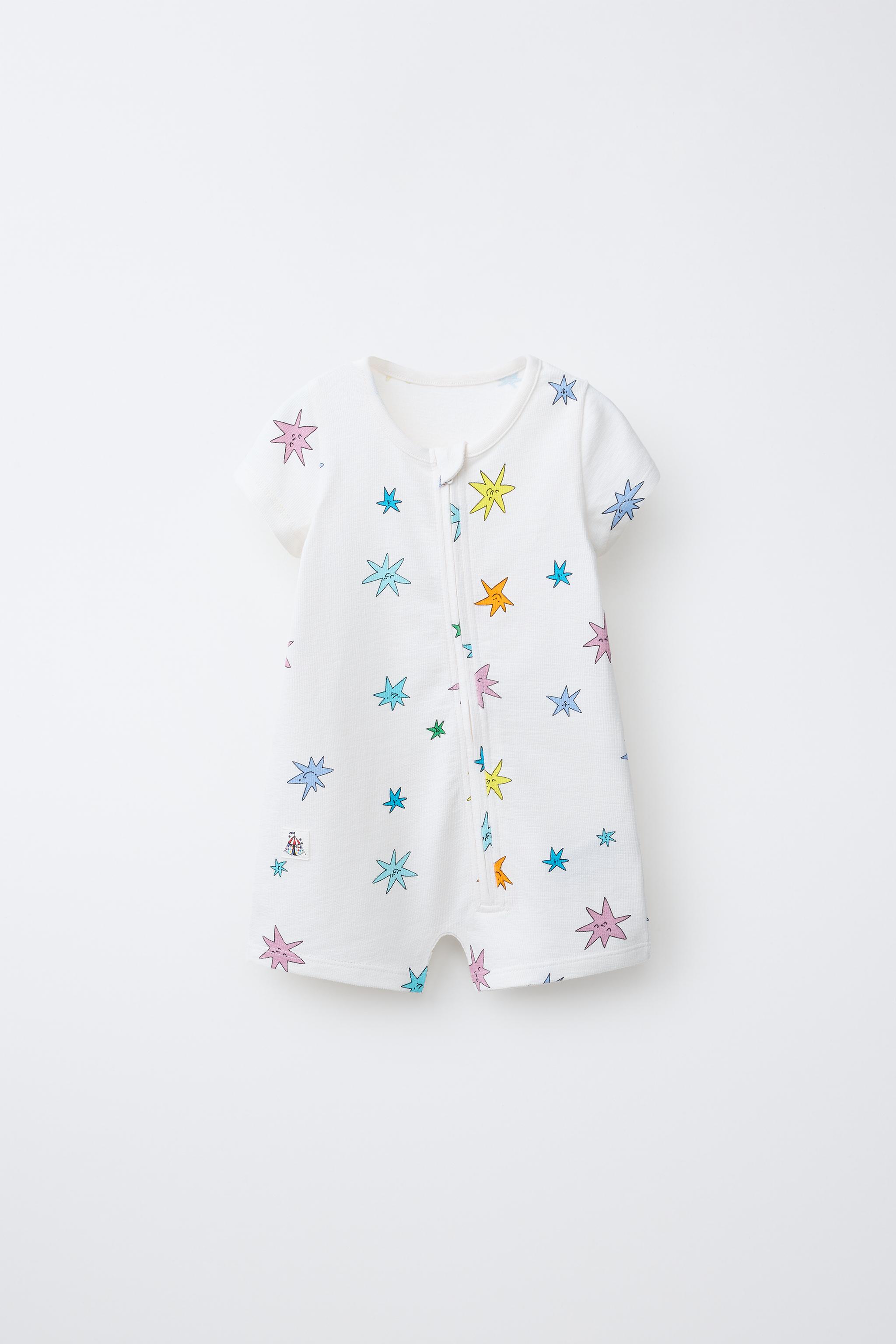 スタープリントロンパース - エクリュ | ZARA Japan / 日本
