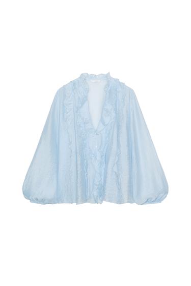 Blouse With Ruffles