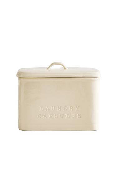 JAR FOR CAPSULES - Cream by Zara