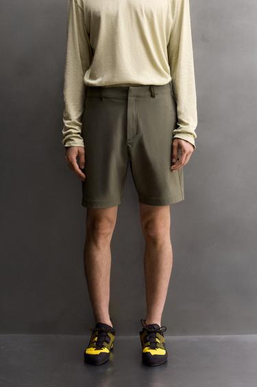 PANTALÓN CORTO ESCALADA 8" - Verde de Zara
