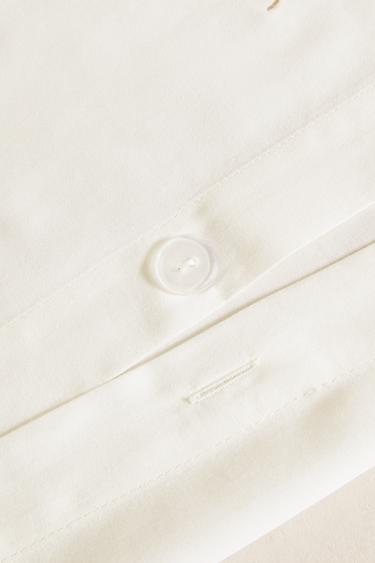 COTTON SATEEN DUVET COVER WITH BOWS (300 THREAD COUNT) - Cava by Zara - Image 3