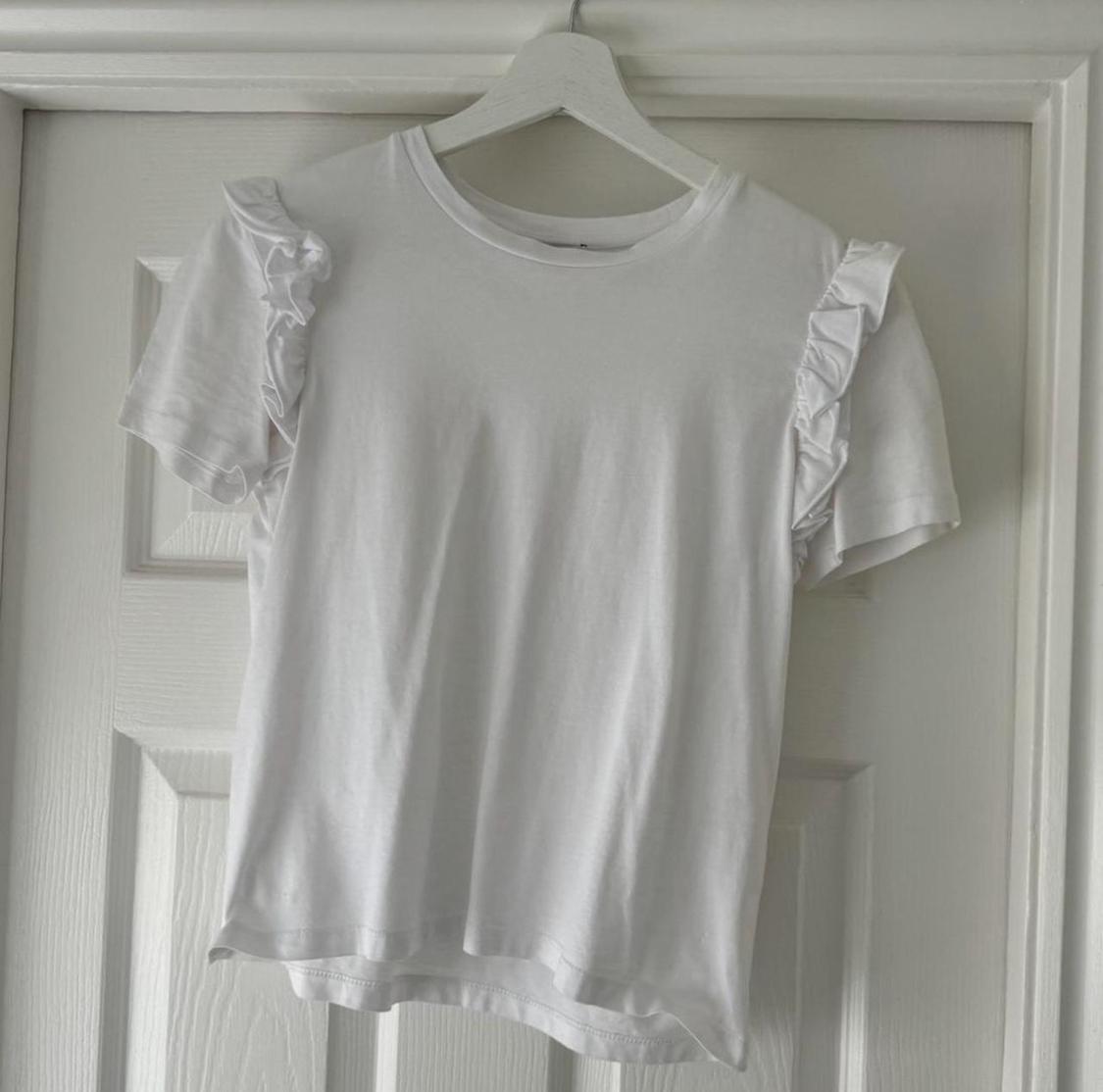 RUFFLED T-SHIRT