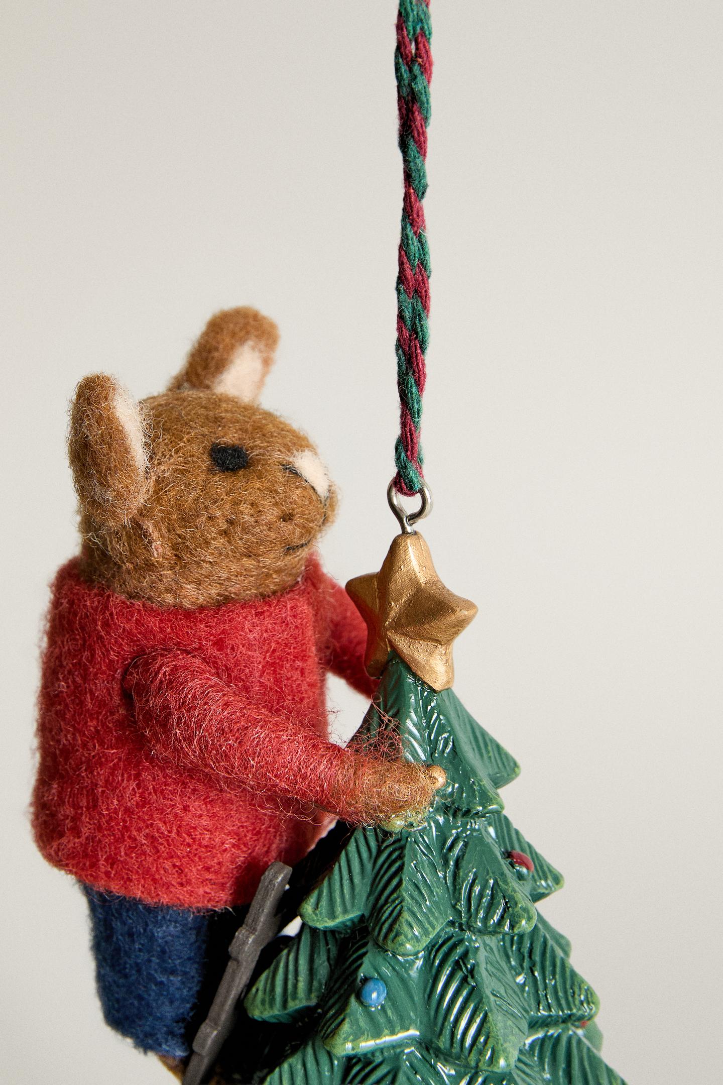 Ёлочные украшения Zara Mouse Christmas Tree Ornament, цвет: Разноцветный — фото 2
