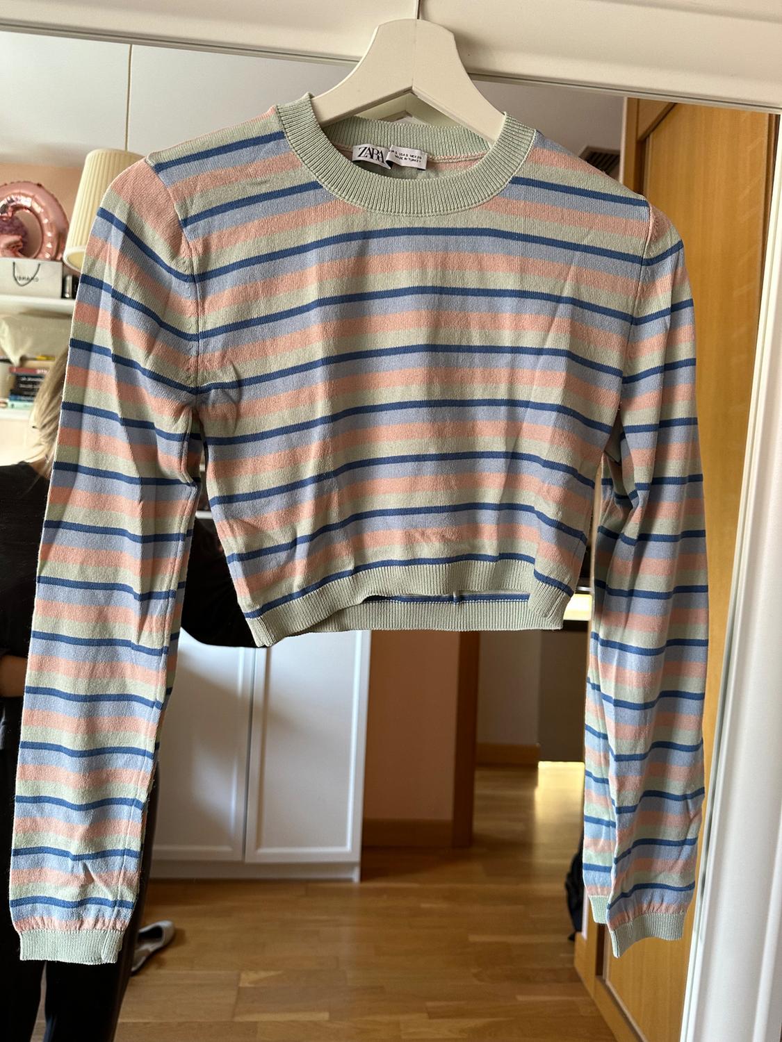 STRIPED KNIT SWEATER - Image 2
