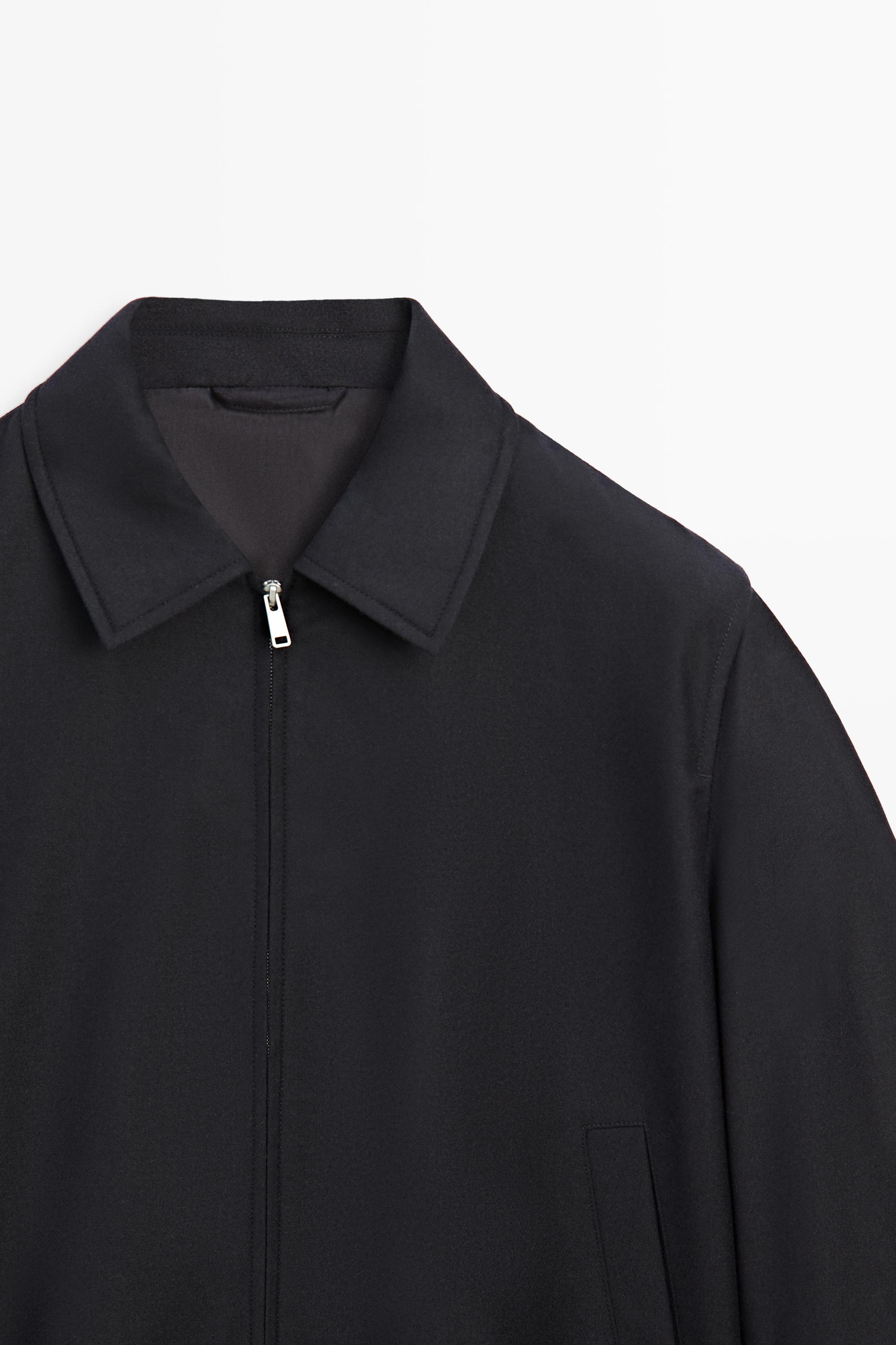 100% Wool Bomber Jacket Total Look