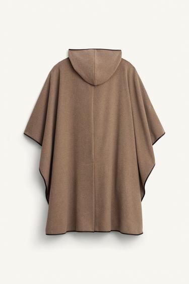 CAPE OVERSIZE AVEC LAINE ÉDITION LIMITÉE - Pierre de Zara - Image 6