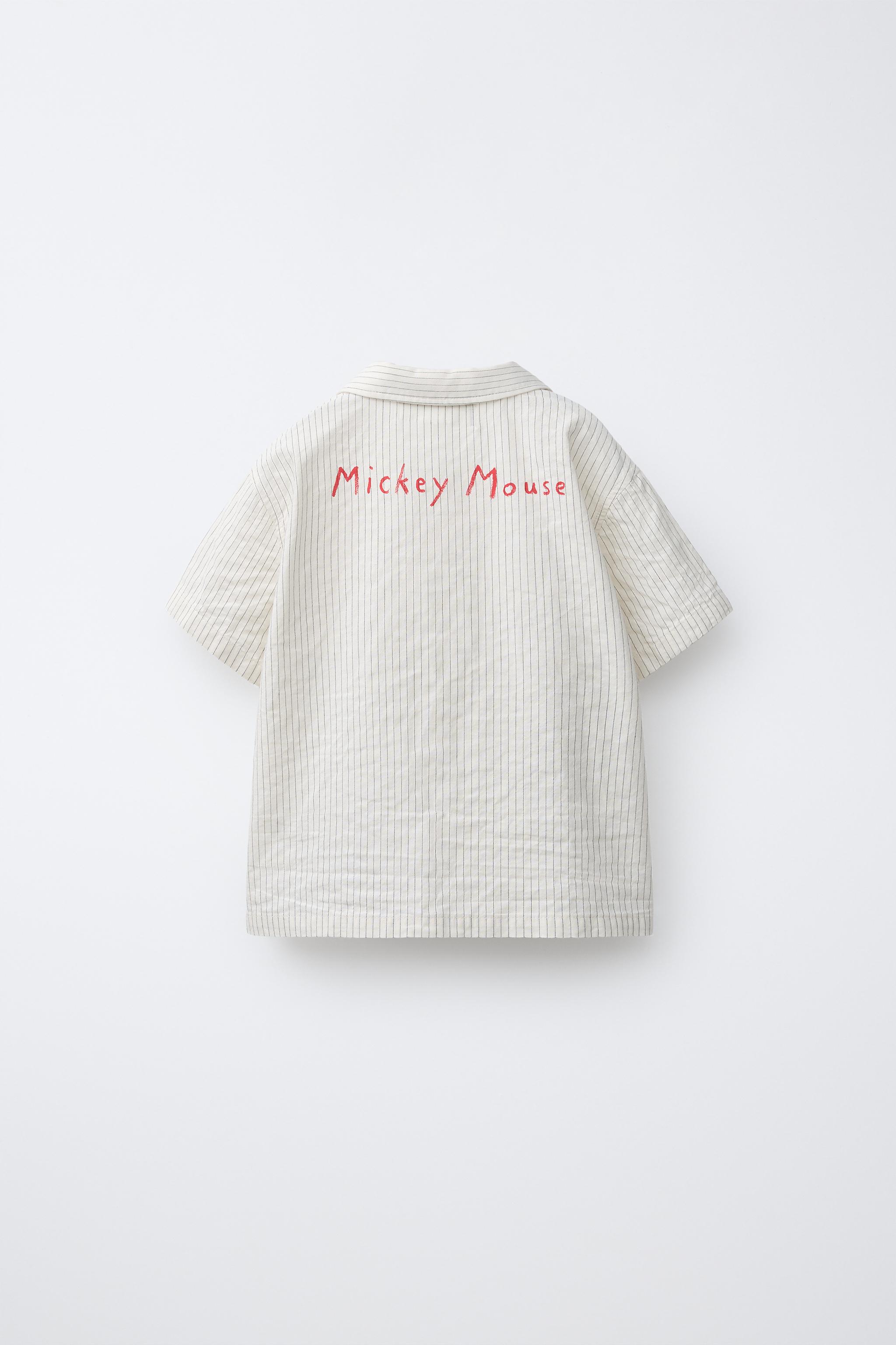 MICKEY MOUSE © DISNEY STRIPED SHIRT