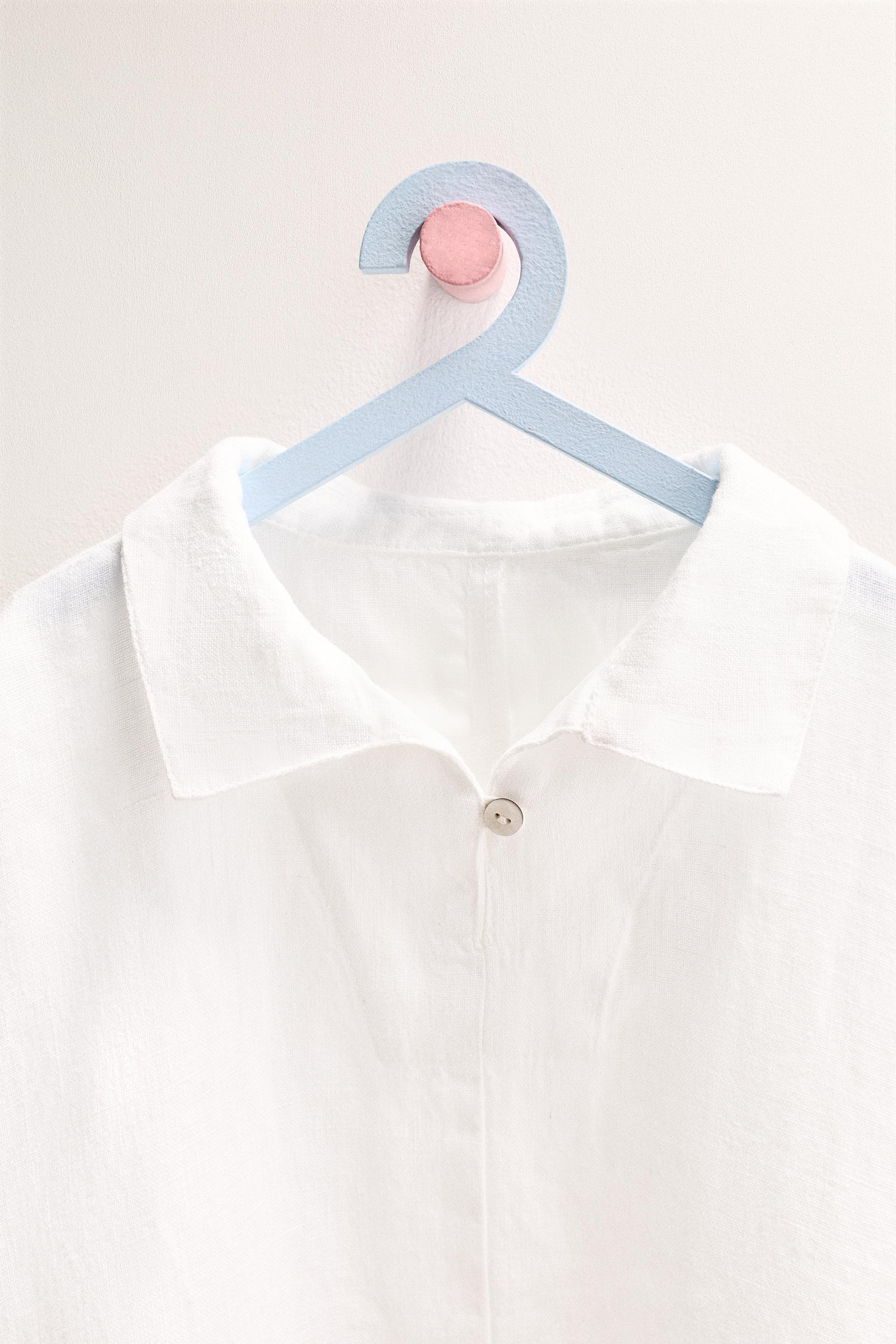 ZARA TIMELESS - 100% LINEN SHIRTDRESS
