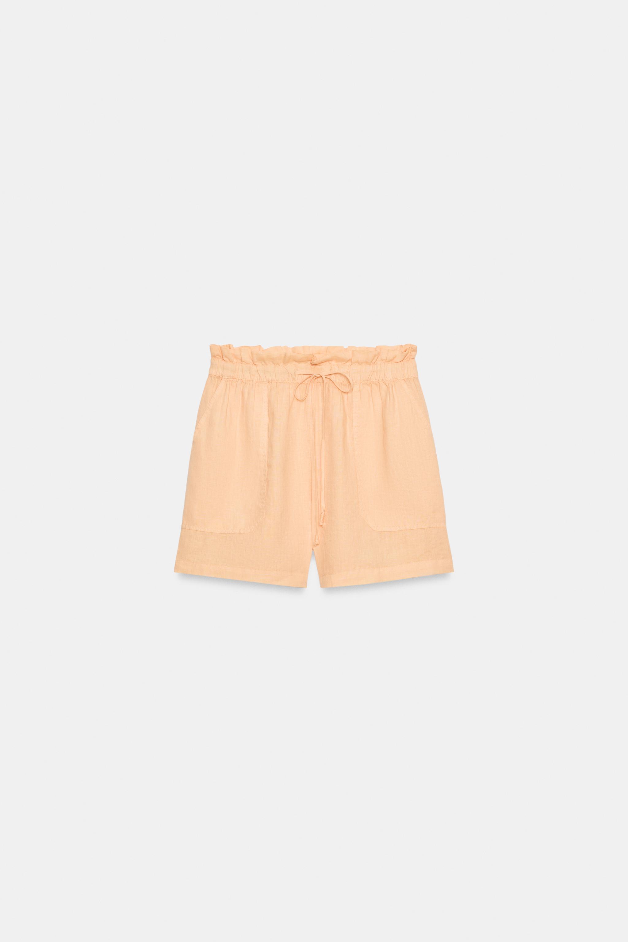 SHORT 100% LIN ZW COLLECTION