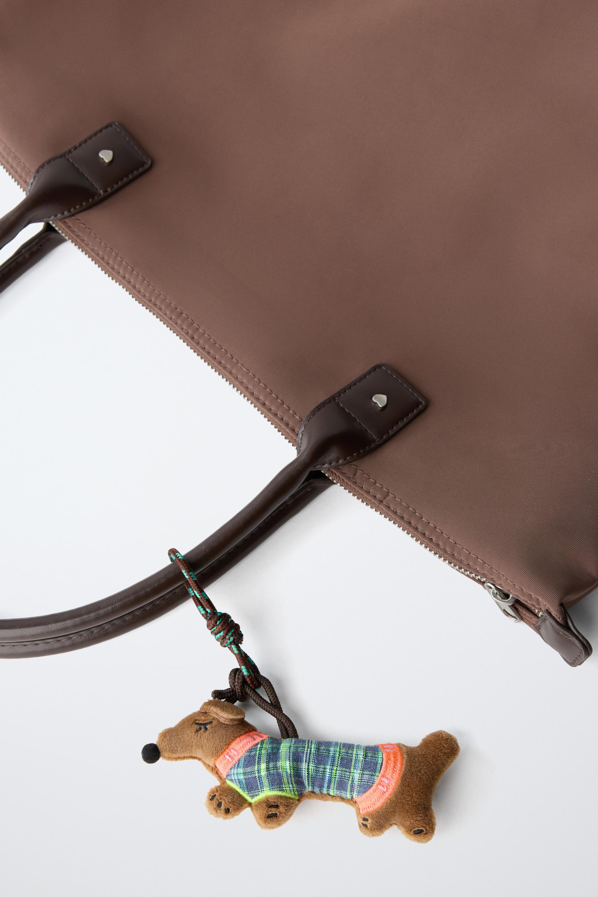 Детские сумки Zara DOG PRINT SHOPPER — фото 3